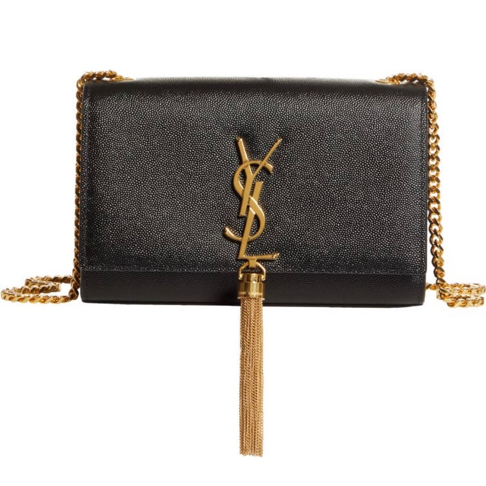Saint Laurent Small Kate Textured Shoulder Bag